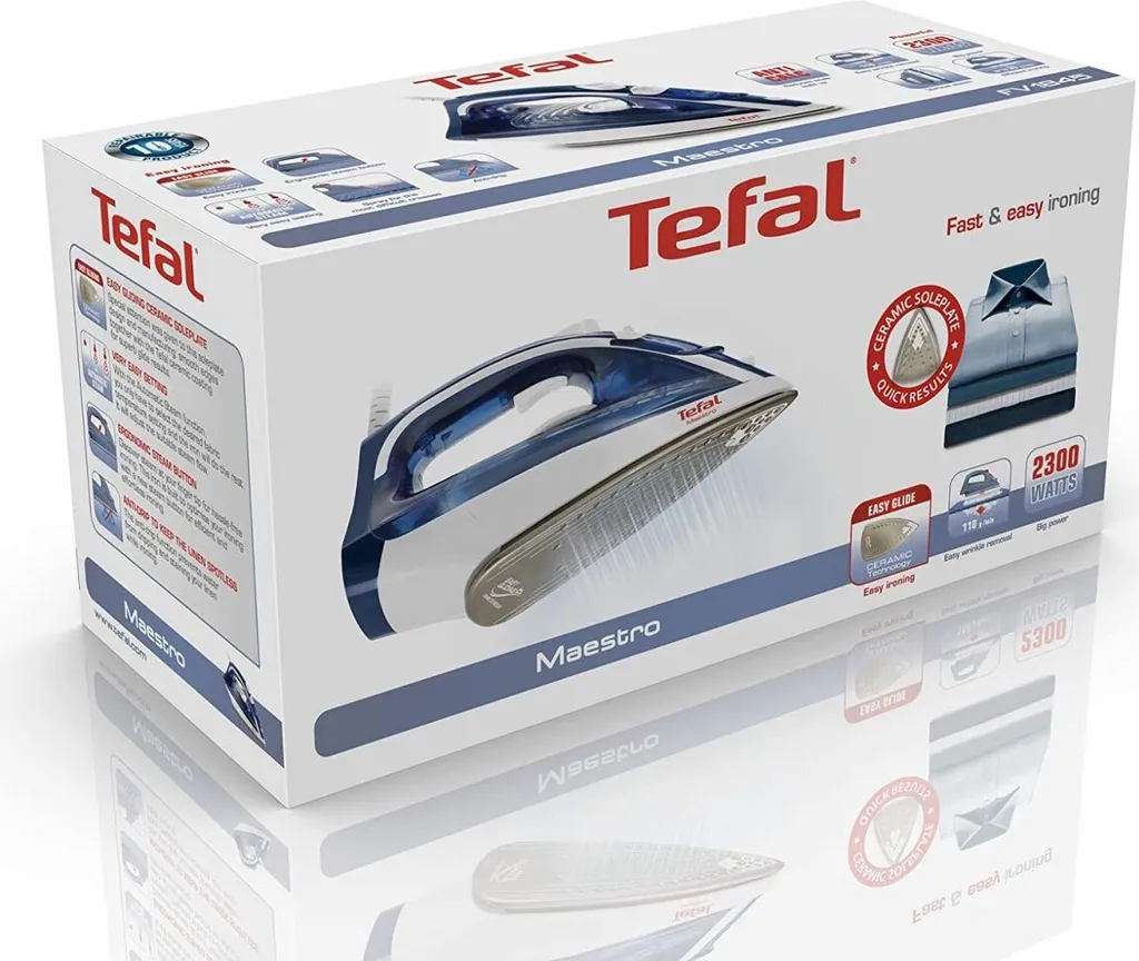 Tefal FV1845 Dampfbügeleisen Maestro – Bild 6