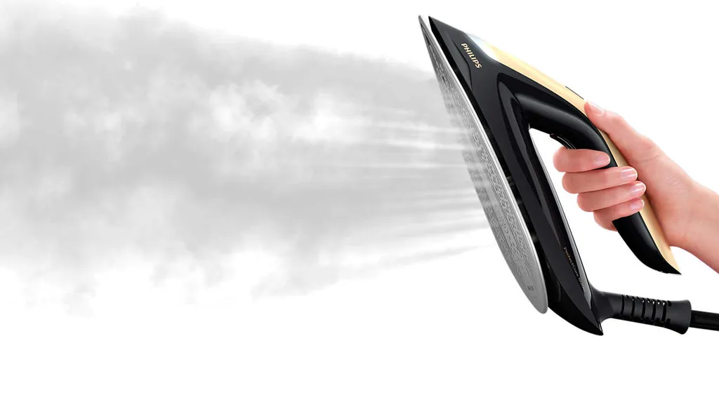 Philips PerfectCare Bügelstation, Keramiksohle, 170 G/min Konstanter. Dampf, 8.5 Bar, 2700 W, Schwarz (PSG8140/80) – Bild 9