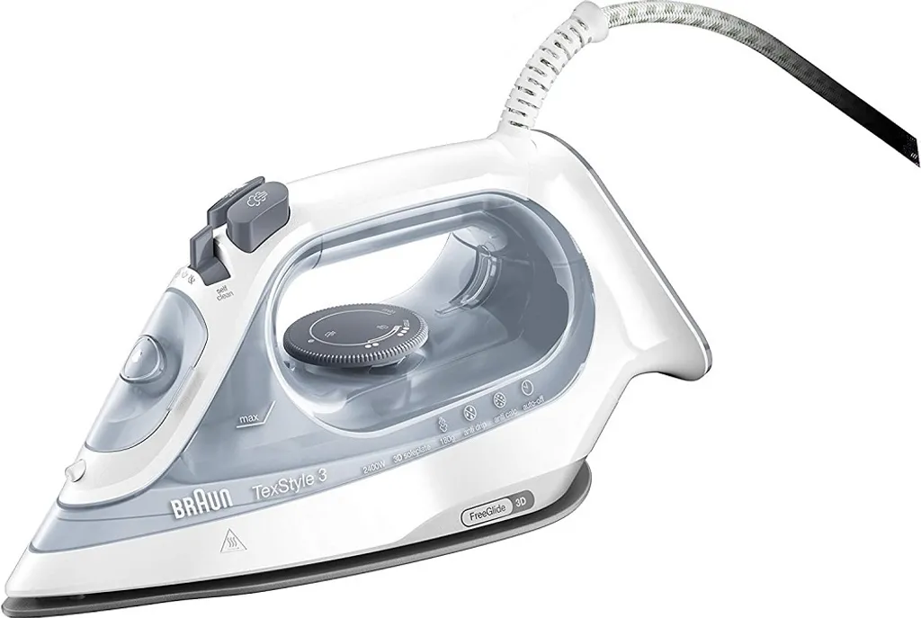 Braun SI 3054 Dampfbügeleisen Keramik-Bügelsohle 2400 W Grau – Bild 6