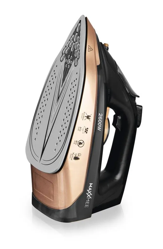 MAXXMEE Dampfbügeleisen - Mit Tropfstopp-, Antikalk- Und Selbstreinigungsfunktion Dampfbügeleisen Bügeleisen Kabellos Antikalk Selbstreinigung Tropfstop Keramik – Bild 10
