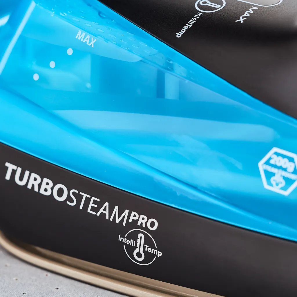 Morphy Richards 303210, Dampfbügeleisen, 3 M, 200 G/min, Schwarz, Blau, 40 G/min, 0,38 L – Bild 10