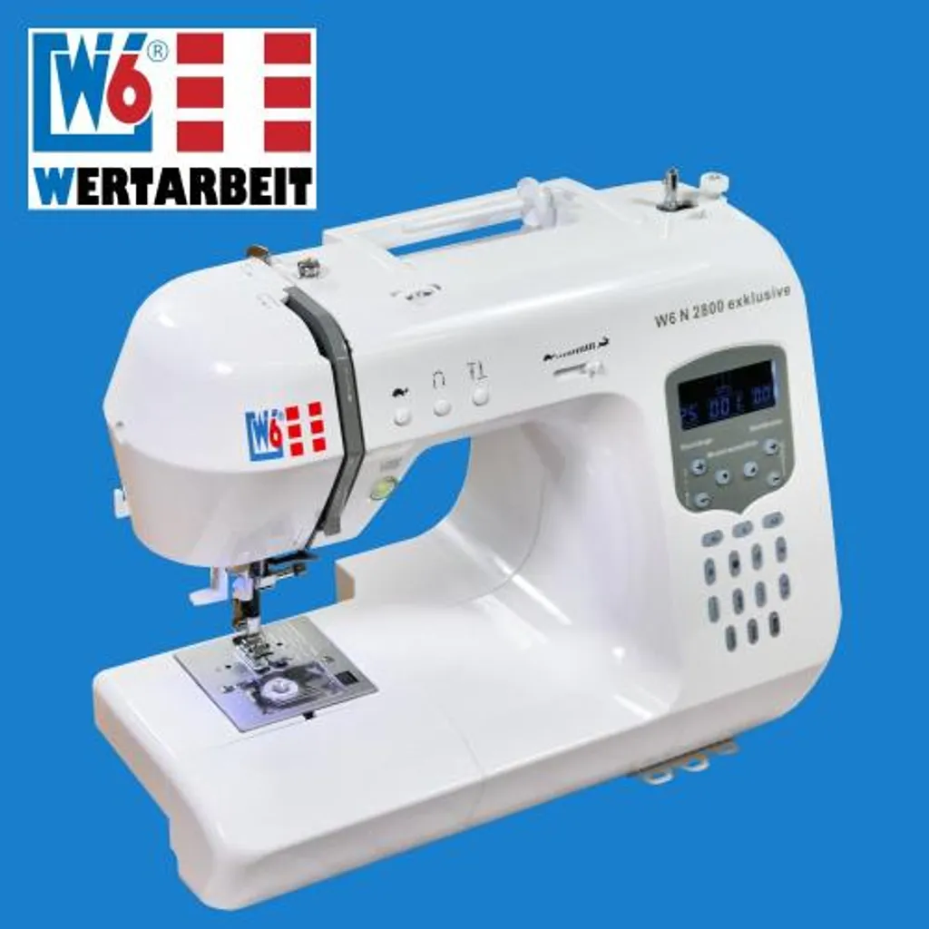W6 Nähmaschine N 2800 Exklusive – Bild 6