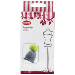 Wenco Pompon-Set 4 Größen