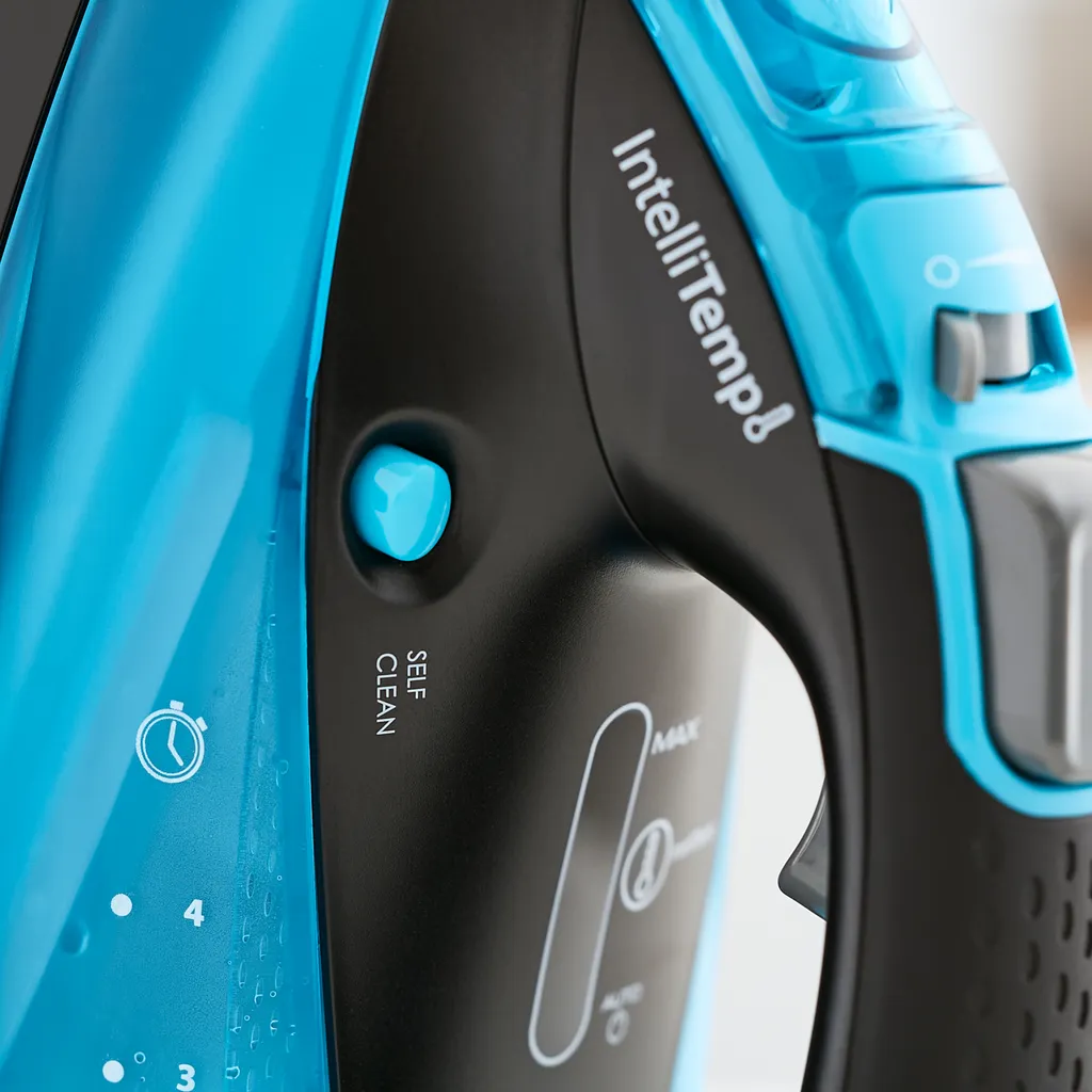 Morphy Richards 303210, Dampfbügeleisen, 3 M, 200 G/min, Schwarz, Blau, 40 G/min, 0,38 L – Bild 4