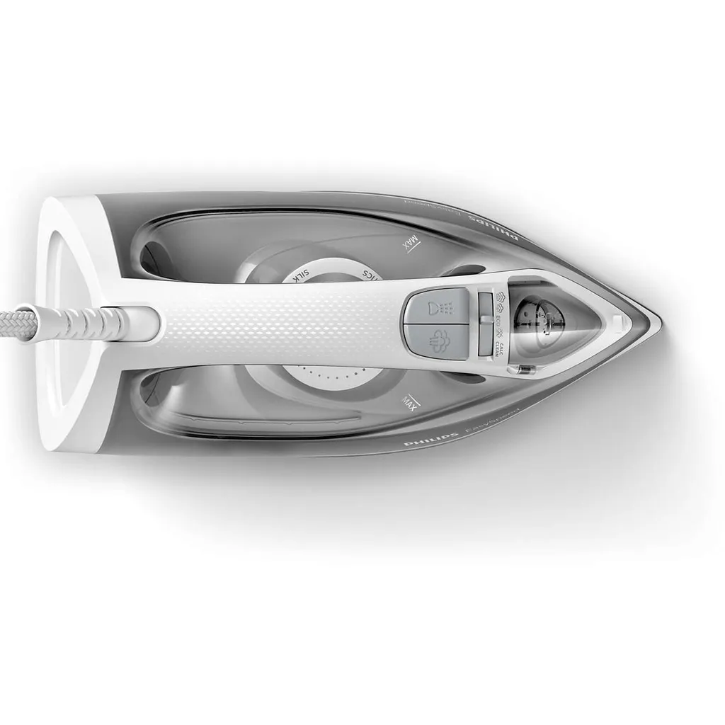 Philips EasySpeed Bügeleisen Mit Keramikbügelsohle, 15 G/min Konstanter Dampf, 2000 W, Grau (GC1751/80) – Bild 2