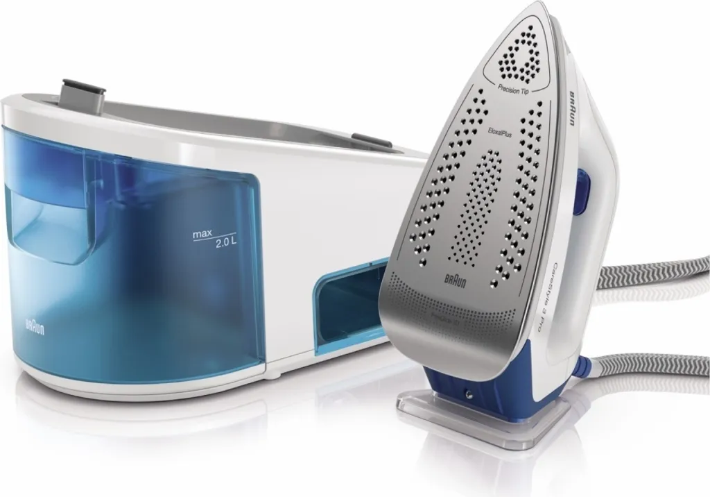 Braun CareStyle 3 IS 3157 BL 2400 W 2 L EloxalPlus Soleplate Blau, Weiß – Bild 3