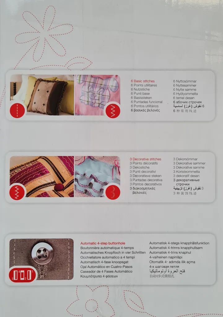 Singer Nähmaschine Tradition 85 W Weiß 2250 – Bild 19