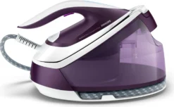 Philips GC7933/30, Dampfbügeleisen, SteamGlide Plus-Sohle, 1,65 M, 120 G/min, Violett, 430 G/min