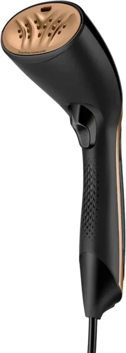 Philips Steam&Go 1.300 W, Bis Zu 24 G/Min., Tragbare Dampfbürste, Dampfbügeleisen, 3 M, Schwarz, Gold, 24 G/min, 0,07 L, 1 Min