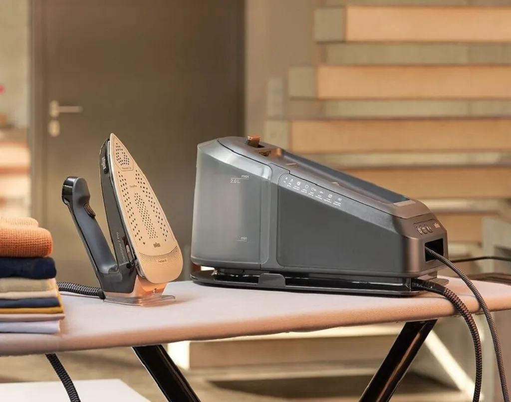 Braun CareStyle 7 Pro IS7286 BK Dampfbügelstation Anti-Tropf-Funktion Wassertank – Bild 6