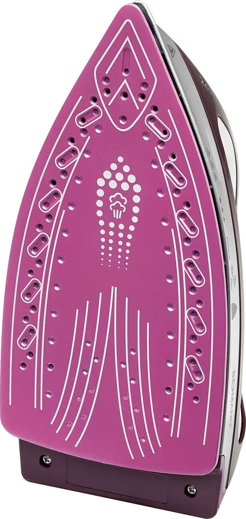 Bomann DBS 6034 CB Dampfbügelstation, Superglide-Keramiksohle, 3,5 Bar Dampfdruck, Elektronisches Anti-Tropf-System, 2300W, Weiß-flieder – Bild 10