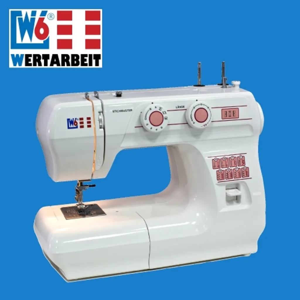 W6 Freiarm Super Nutzstich-Nähmaschine; N 1615 – Bild 5