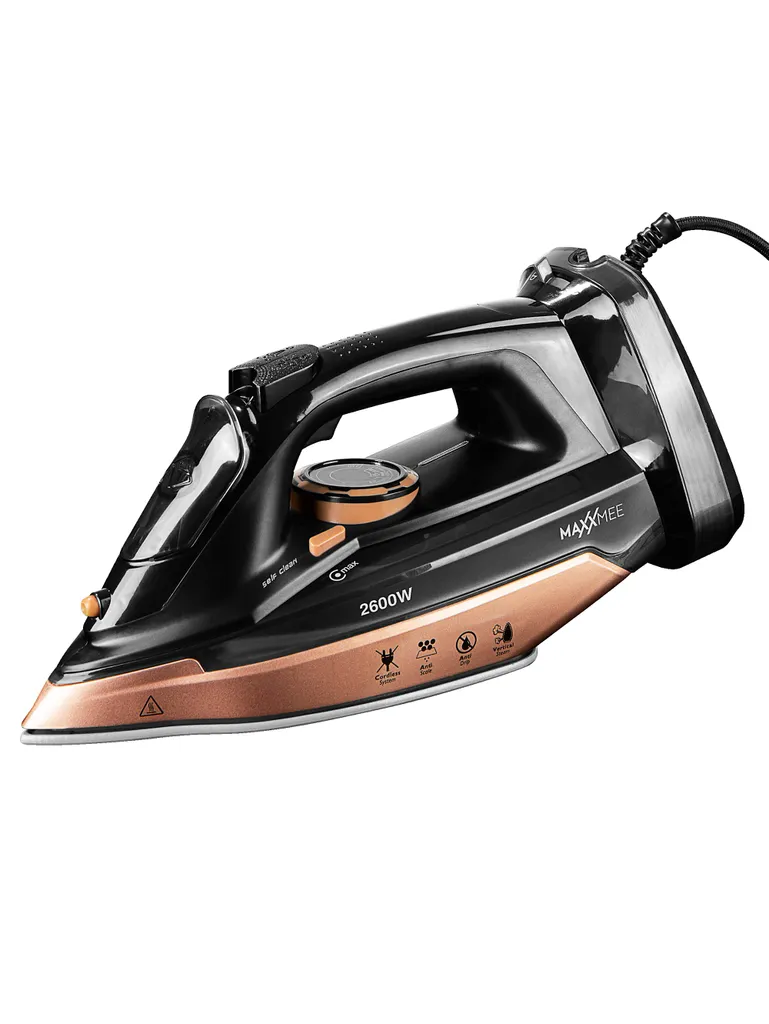 MAXXMEE Dampfbügeleisen - Mit Tropfstopp-, Antikalk- Und Selbstreinigungsfunktion Dampfbügeleisen Bügeleisen Kabellos Antikalk Selbstreinigung Tropfstop Keramik – Bild 14