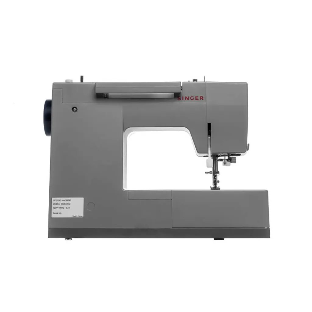 SINGER Heavy Duty, Grau, Automatische Nähmaschine, Sägen, Drehregler, Elektro – Bild 12