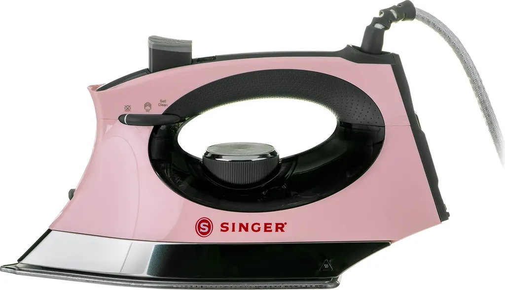 Singer SteamCraft Dampfbügeleisen Pink Anti-Kalk Filter Vertikaler Dampfmodus – Bild 3