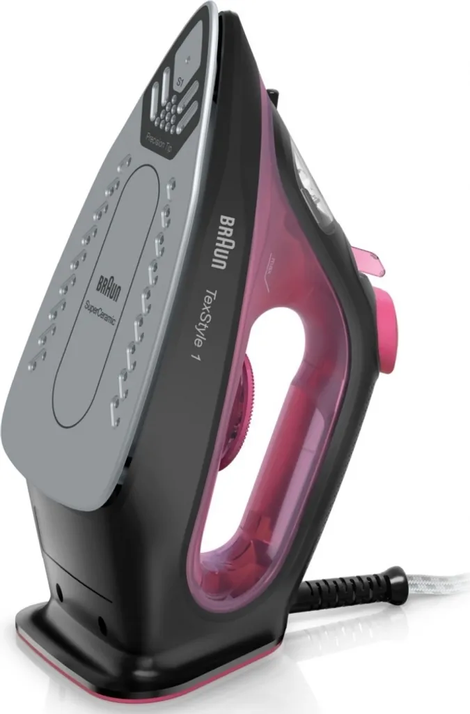 Braun TexStyle 1 Steam Iron SI 1070 - Dampfbügeleisen - Purple/black – Bild 2