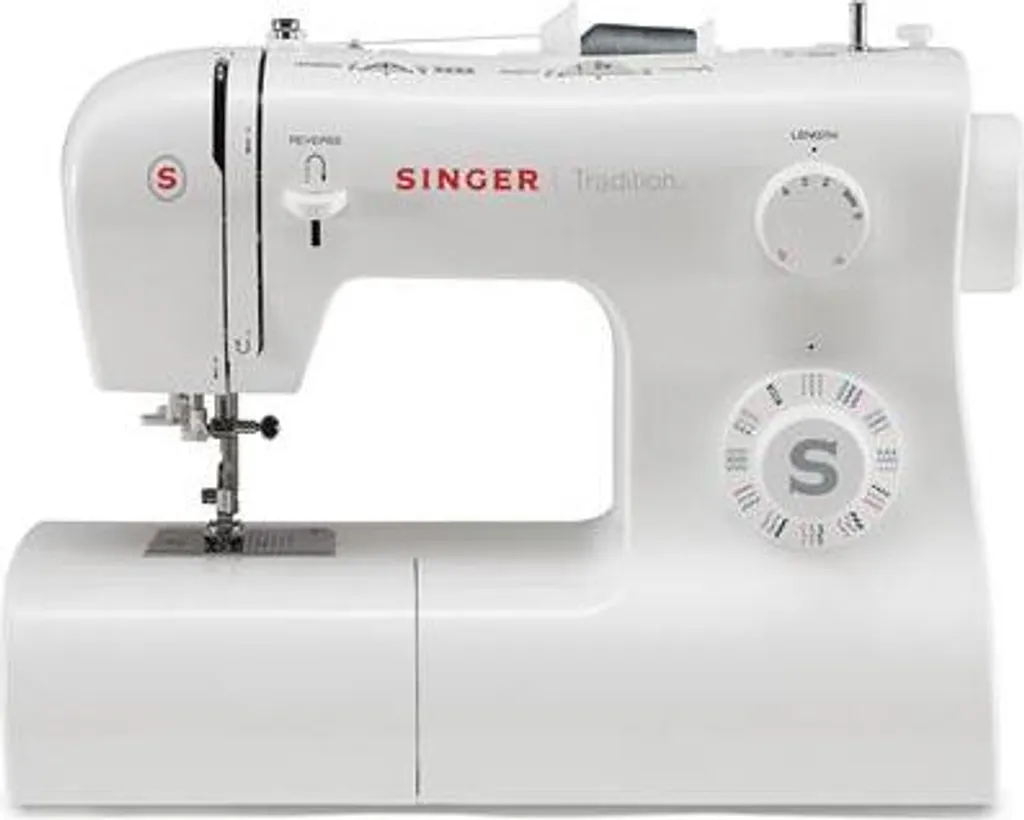 Singer Nähmaschine 2282 Tradition Stichzahl 32, Anzahl Knopflöcher 1, Weiß