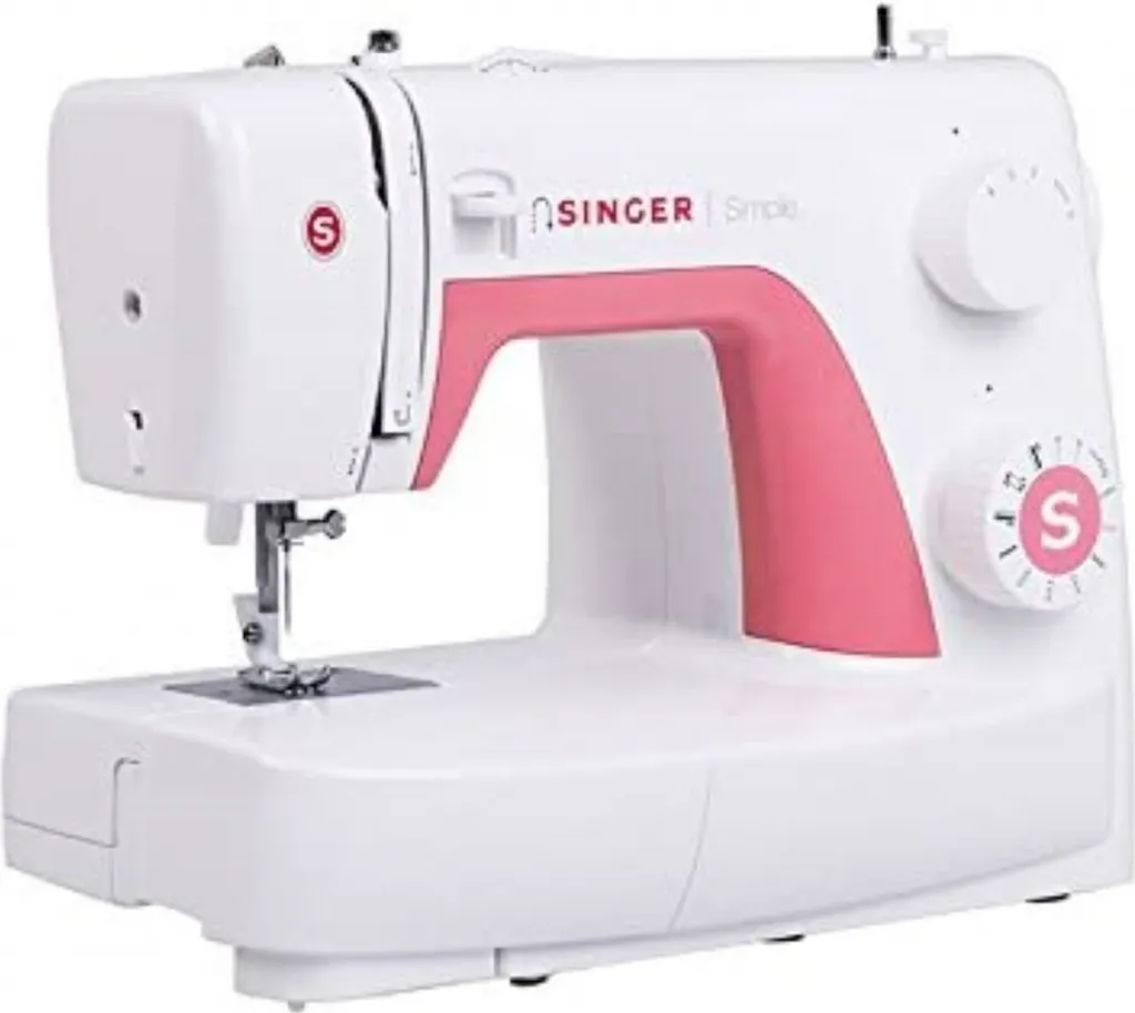 Singer Simple 3210 - Mechanische Nähmaschine, 10 Stiche, 120 V, Farbe White Und Pink – Bild 2