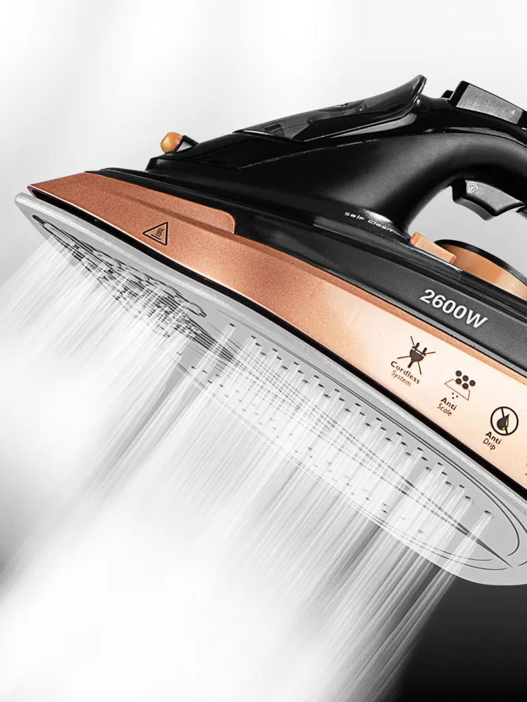 MAXXMEE Dampfbügeleisen - Mit Tropfstopp-, Antikalk- Und Selbstreinigungsfunktion Dampfbügeleisen Bügeleisen Kabellos Antikalk Selbstreinigung Tropfstop Keramik – Bild 15