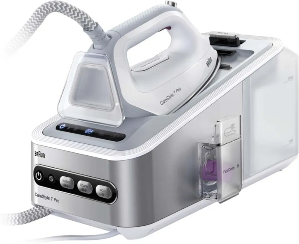 Braun IS7155 WH Care Style 7 Pro Dampfbügelstation 2 L Wassertank Turbo-Funktion – Bild 3