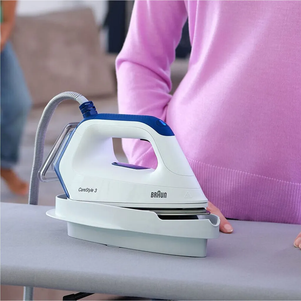 Braun CareStyle 3 IS 3157 BL 2400 W 2 L EloxalPlus Soleplate Blau, Weiß – Bild 10