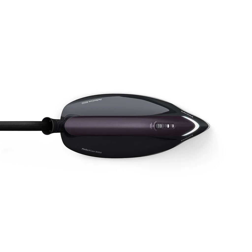 Philips PerfectCare Bügelstation, Keramiksohle, 170 G/min Konstanter. Dampf, 8.5 Bar, 2700 W, Schwarz (PSG8160/30) – Bild 2