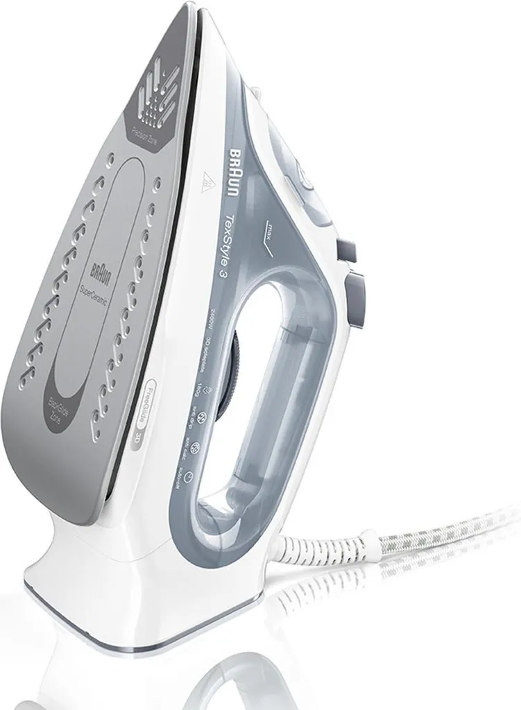 Braun SI 3054 Dampfbügeleisen Keramik-Bügelsohle 2400 W Grau – Bild 5