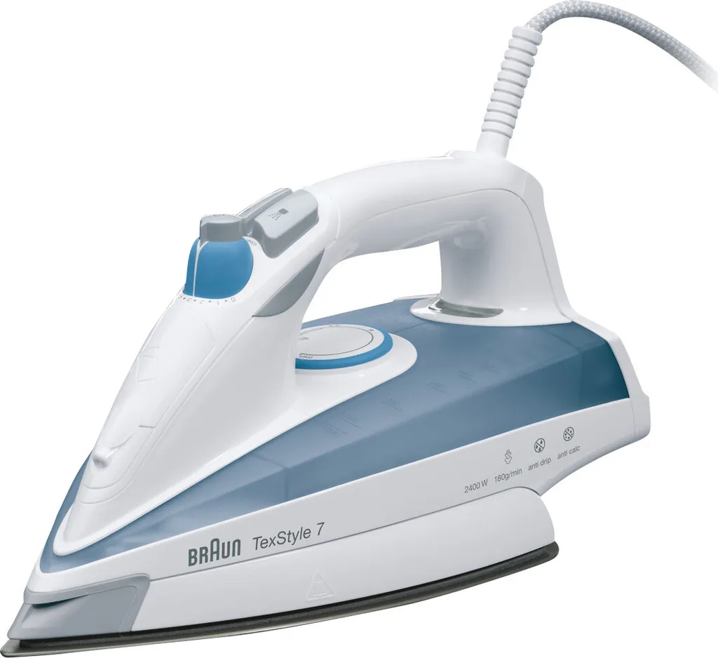 Braun TexStyle 7 TS 725 Dampfbügeleisen 2400 W Blau