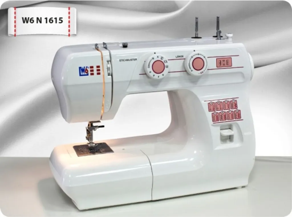 W6 Freiarm Super Nutzstich-Nähmaschine; N 1615 – Bild 6