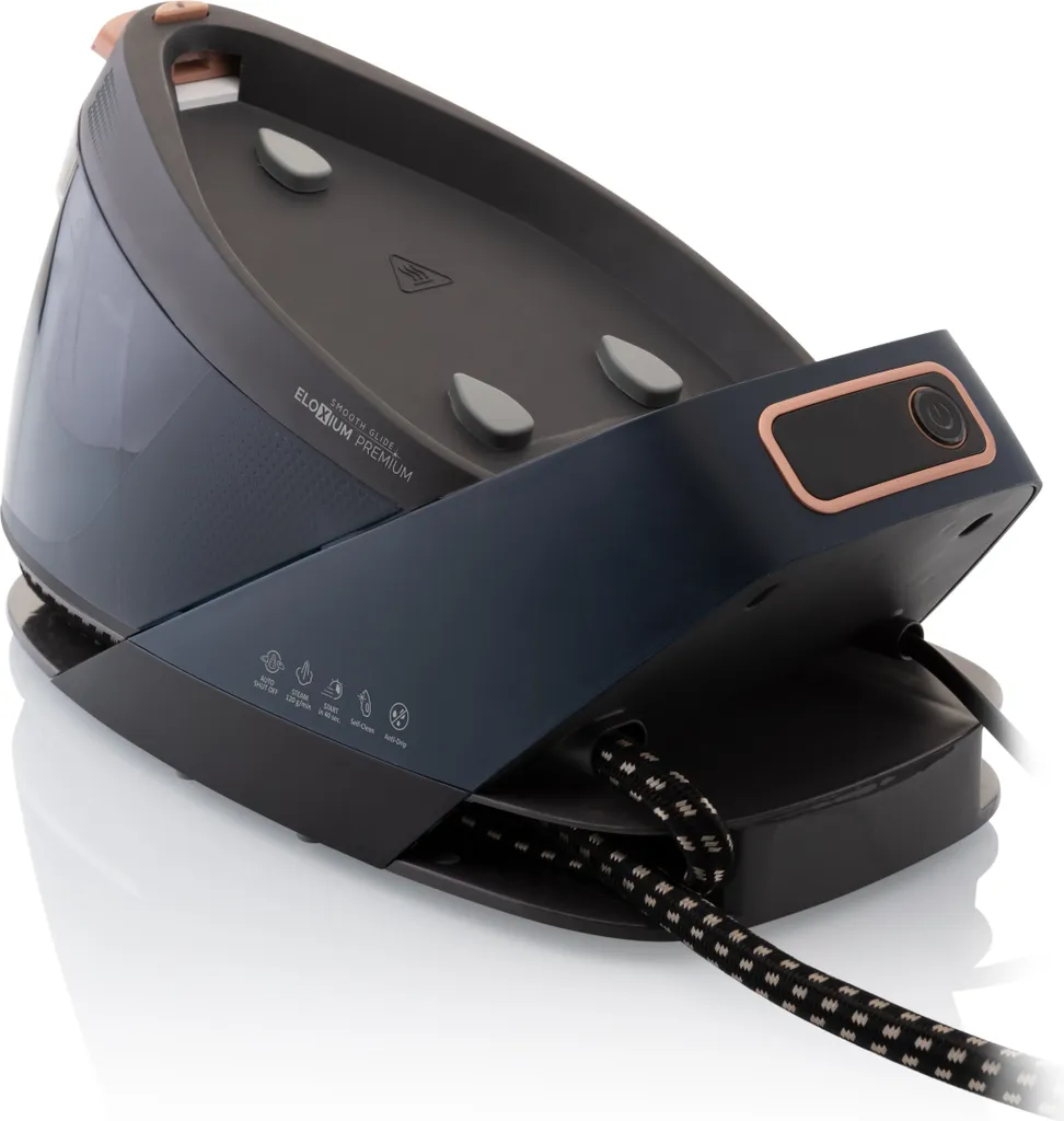ETA Bügelstation STEAMIO ETA129090000, Mit Dampfgenerator, Eloxium Premium Bügelsohle, Dampfdruck Bis Zu 5,5 Bar, Dampfaustritt Bis Zu 120 G/Min, Wassertank 1,5 L, ANTI CALC, SELF CLEAN, DRIP STOP – Bild 3