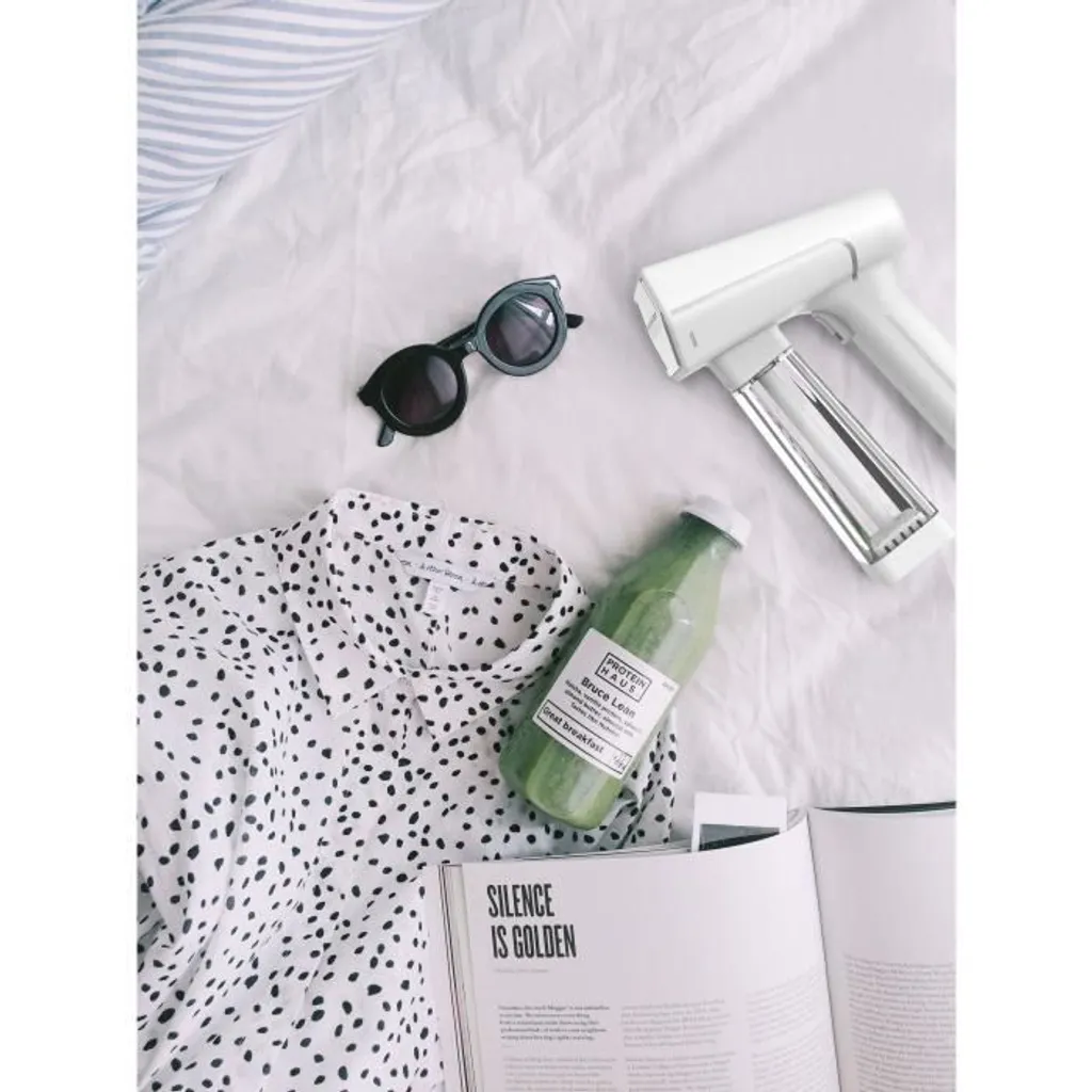 STEAMONE SN20GW - Weißer Tragbarer Dampfgarer - 1600 W - 25 G Pro Minute - Fertig In 45 Scd - 140 Ml – Bild 3