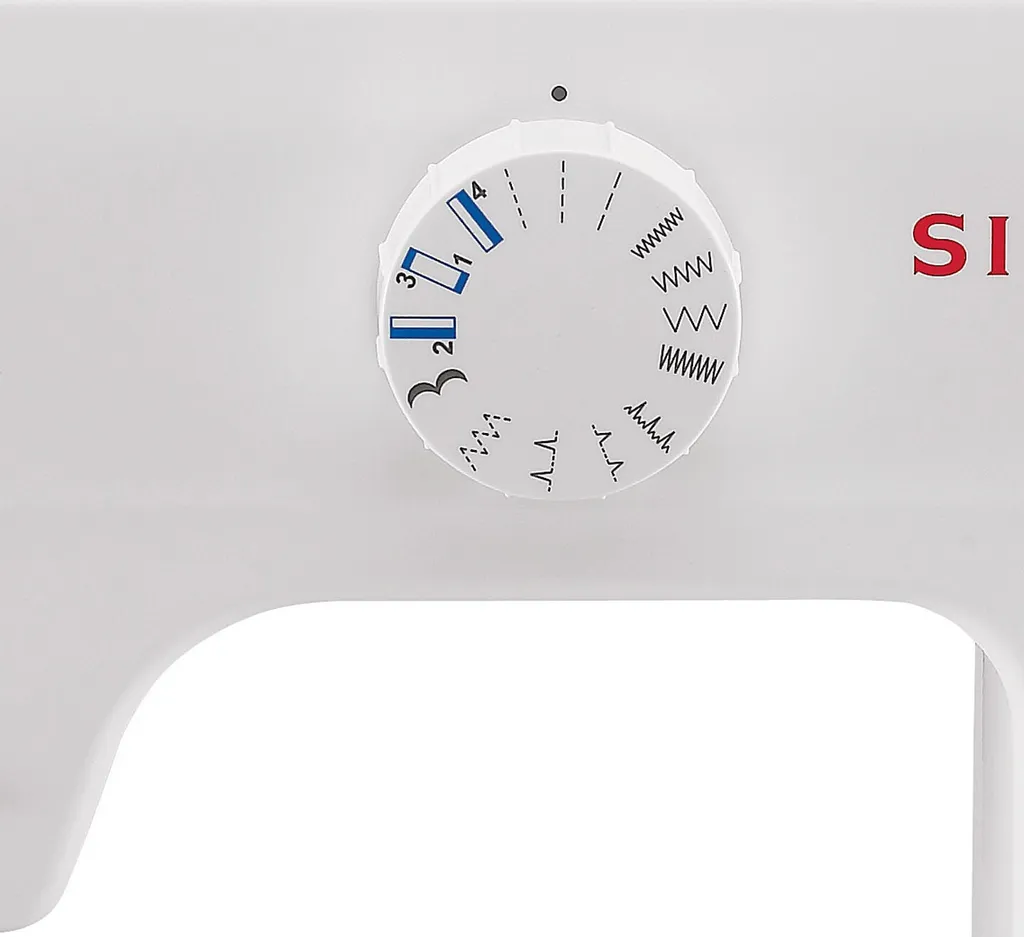 Singer Nähmaschine Promise 1408 Stichzahl 8, Knopflochzahl 1, Weiß – Bild 3