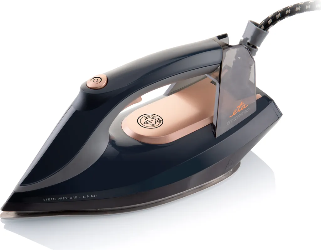 ETA Bügelstation STEAMIO ETA129090000, Mit Dampfgenerator, Eloxium Premium Bügelsohle, Dampfdruck Bis Zu 5,5 Bar, Dampfaustritt Bis Zu 120 G/Min, Wassertank 1,5 L, ANTI CALC, SELF CLEAN, DRIP STOP – Bild 7