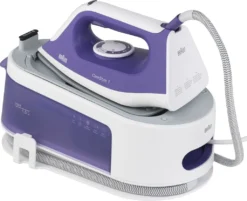 Braun CareStyle 1 IS 1014 VI Dampfbügelstation Weiß/violet