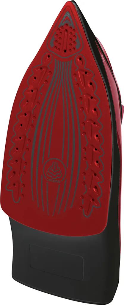 BOMANN Dampfbügelautomat DB 6035 CB Schwarz/rot Dampf Bügeleisen 7 Funktionen