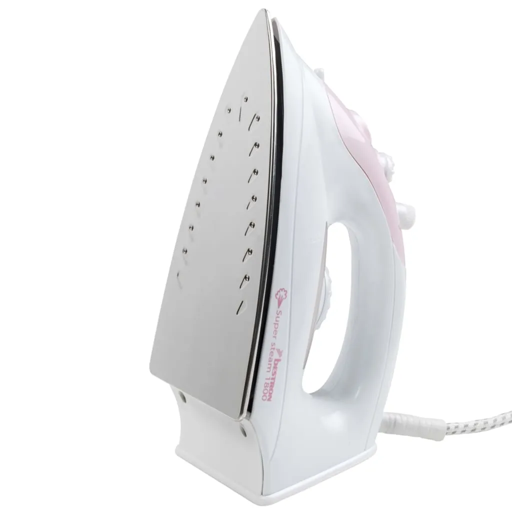 Bestron Dampfbügeleisen AEA6088P 1800 W Weiß Und Rosa – Bild 2